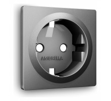 Накладка для розетки с заземлением Ambrella Volt Quant AP6560
