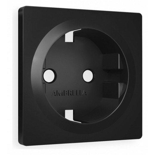 Накладка для розетки с заземлением Ambrella Volt Quant AP8060