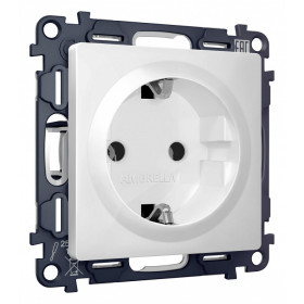 Розетка с заземлением, без рамки Ambrella Volt Quant MA126010