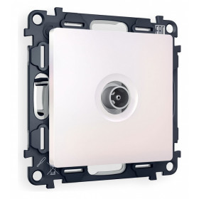 ТВ-розетка проходная без рамки Ambrella Volt Quant MA213030