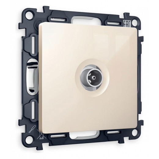 ТВ-розетка оконечная без рамки Ambrella Volt Quant MA313010