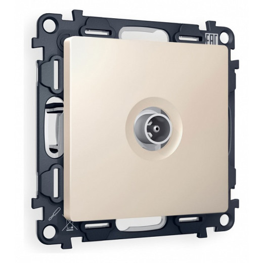 ТВ-розетка оконечная без рамки Ambrella Volt Quant MA333010