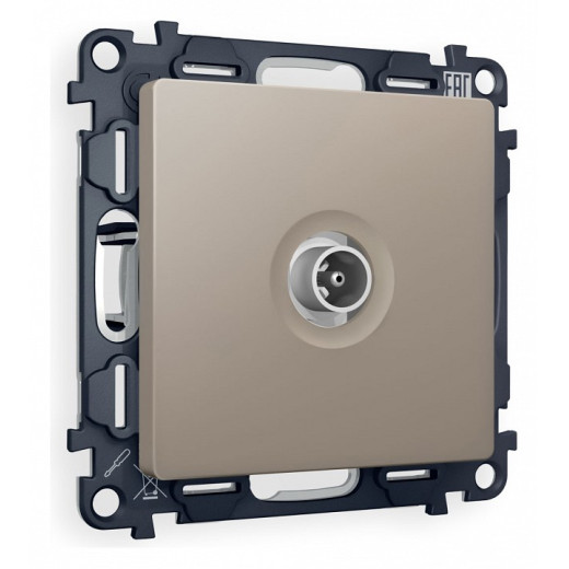 ТВ-розетка оконечная без рамки Ambrella Volt Quant MA373010