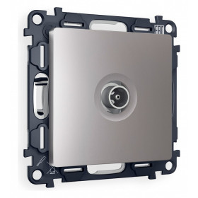 ТВ-розетка проходная без рамки Ambrella Volt Quant MA513030