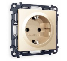 Розетка с заземлением, без рамки Ambrella Volt Quant MA606010