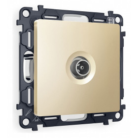 ТВ-розетка оконечная без рамки Ambrella Volt Quant MA613010