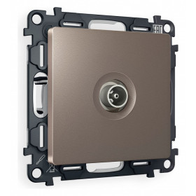 ТВ-розетка оконечная без рамки Ambrella Volt Quant MA643010