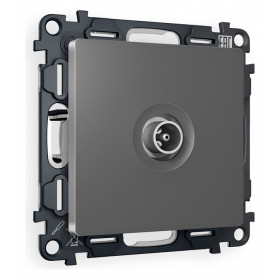 ТВ-розетка проходная без рамки Ambrella Volt Quant MA663030