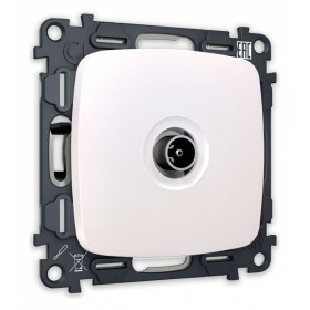 ТВ-розетка оконечная без рамки Ambrella Volt Quant MO213010