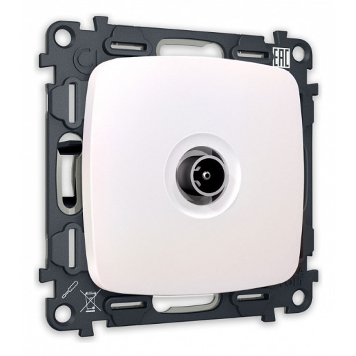 ТВ-розетка оконечная без рамки Ambrella Volt Quant MO213010