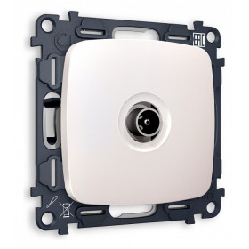 ТВ-розетка проходная без рамки Ambrella Volt Quant MO213030