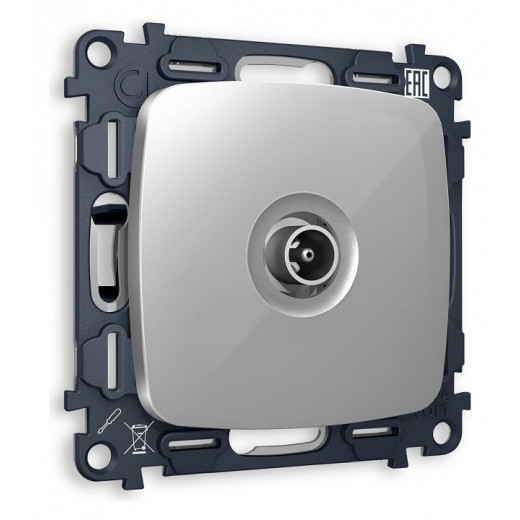 ТВ-розетка оконечная без рамки Ambrella Volt Quant MO413010