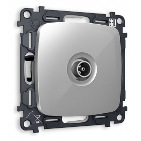 ТВ-розетка проходная без рамки Ambrella Volt Quant MO413030