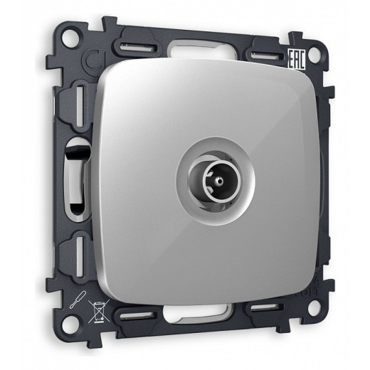 ТВ-розетка проходная без рамки Ambrella Volt Quant MO413030