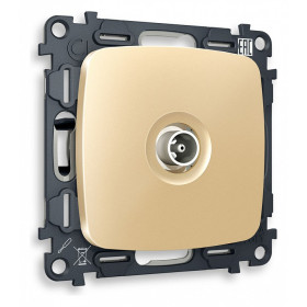 ТВ-розетка оконечная без рамки Ambrella Volt Quant MO613010