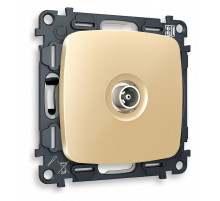 ТВ-розетка проходная без рамки Ambrella Volt Quant MO613030