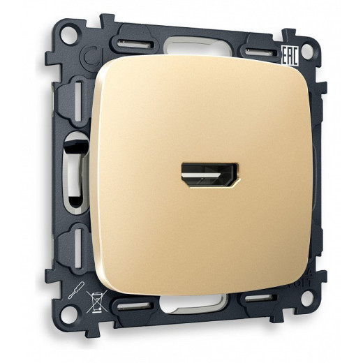 Розетка HDMI без рамки Ambrella Volt Quant MO614010