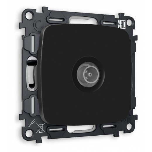 ТВ-розетка проходная без рамки Ambrella Volt Quant MO813030