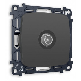 ТВ-розетка оконечная без рамки Ambrella Volt Quant MO913010