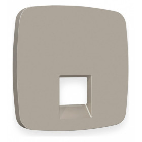 Накладка для розетки RJ-11 или RJ-45 Ambrella Volt Quant OP3720