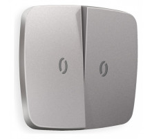 Клавиши для выключателя двухклавишного c подсветкой Ambrella Volt Quant OP5040