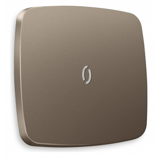 Клавиша для выключателя одноклавишного c подсветкой Ambrella Volt Quant OP6320