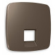 Накладка для розетки RJ-11 или RJ-45 Ambrella Volt Quant OP6420