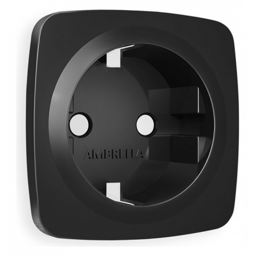 Накладка для розетки с заземлением Ambrella Volt Quant OP8060