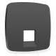 Накладка для розетки RJ-11 или RJ-45 Ambrella Volt Quant OP9120