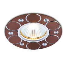 Встраиваемый светильник Ambrella Light Alum 4 A808 AL/BR