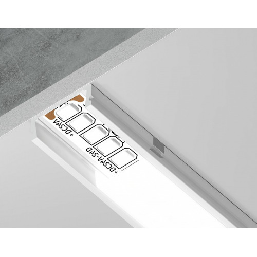 Профиль накладной Ambrella Light GP GP1700WH