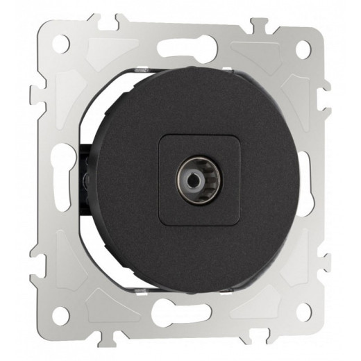 ТВ-розетка без рамки Arte Milano am-202 202.43-1.black