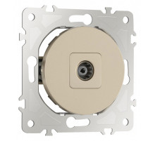 ТВ-розетка без рамки Arte Milano am-202 202.43-1.shampan