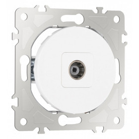 ТВ-розетка без рамки Arte Milano am-202 202.43-1.white