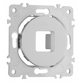 Розетка для вывод кабеля без рамки Arte Milano am-202 202.49-1.silver