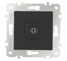 ТВ-розетка без рамки Arte Milano am-203 203.43-1.black