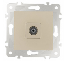 ТВ-розетка без рамки Arte Milano am-203 203.43-1.shampan