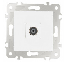 ТВ-розетка без рамки Arte Milano am-203 203.43-1.white