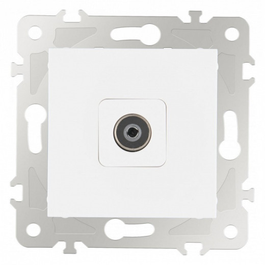 ТВ-розетка без рамки Arte Milano am-203 203.43-1.white