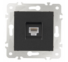 Розетка Ethernet RJ-45 без рамки Arte Milano am-203 203.45-1.black