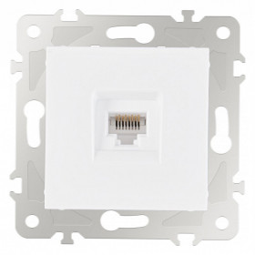 Розетка Ethernet RJ-45 без рамки Arte Milano am-203 203.45-1.white