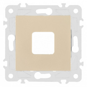 Розетка для вывод кабеля без рамки Arte Milano am-203 203.49-1.shampan