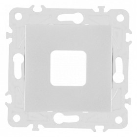 Розетка для вывод кабеля без рамки Arte Milano am-203 203.49-1.silver