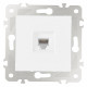 Розетка телефонная RJ-11 без рамки Arte Milano am-203 203.51-1.white
