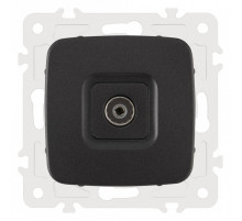 ТВ-розетка без рамки Arte Milano am-205 205.43-1.black