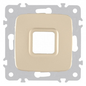 Розетка для вывод кабеля без рамки Arte Milano am-205 205.49-1.shampan