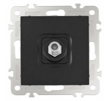 ТВ-розетка без рамки Arte Milano am-206 206.42-1.black