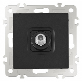 ТВ-розетка без рамки Arte Milano am-206 206.42-1.black