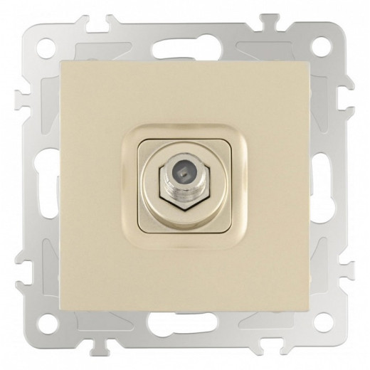 ТВ-розетка без рамки Arte Milano am-206 206.42-1.shampan