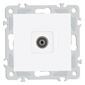 ТВ-розетка без рамки Arte Milano am-206 206.43-1.white